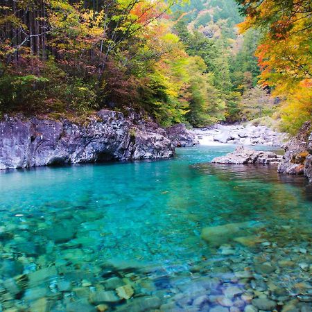 阿寺温泉 フォレスパ木曽あてら荘 Hotel Okuwa Luaran gambar