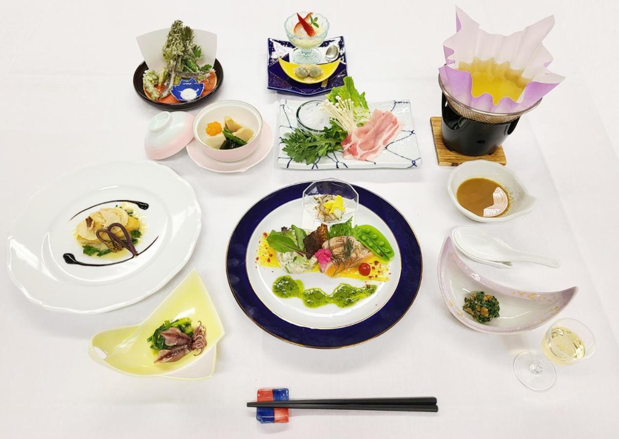 阿寺温泉 フォレスパ木曽あてら荘 Hotel Okuwa Luaran gambar