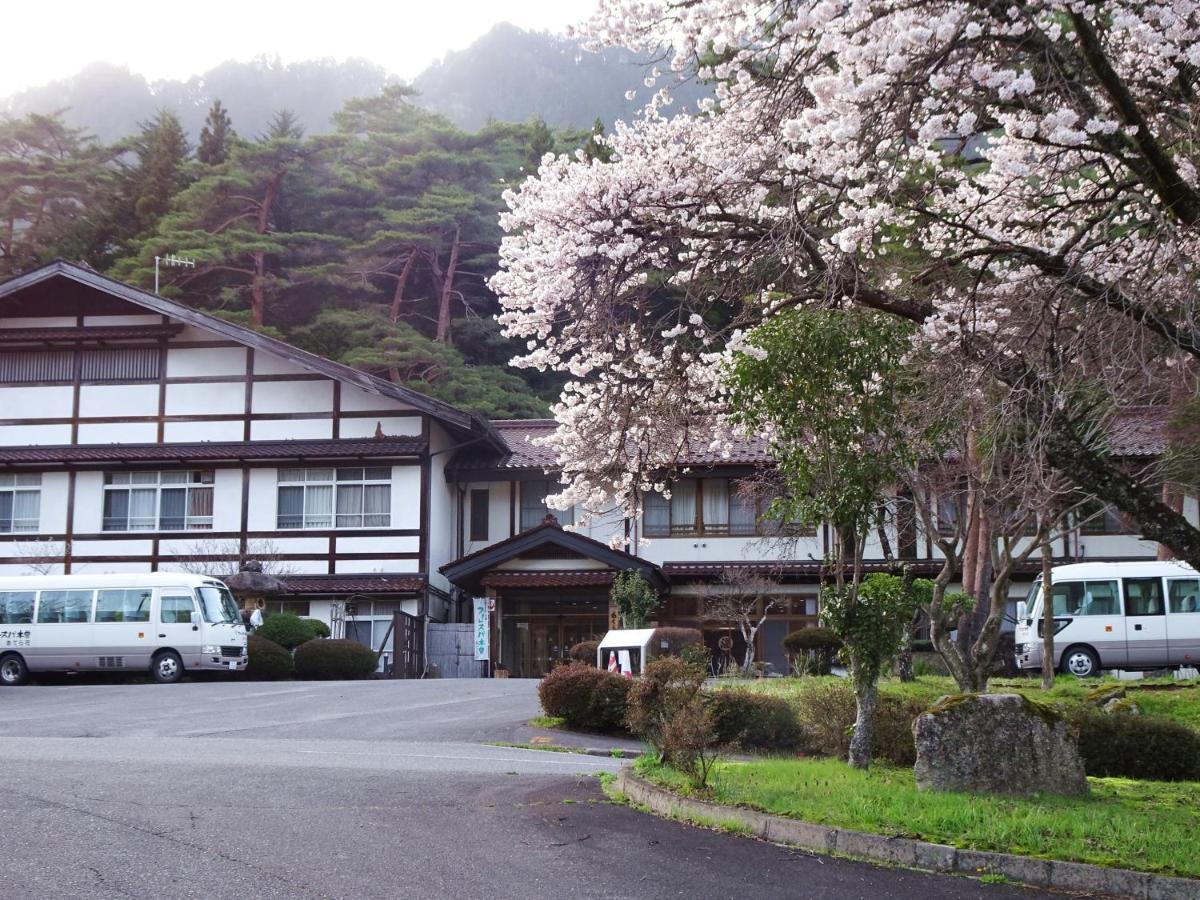 阿寺温泉 フォレスパ木曽あてら荘 Hotel Okuwa Luaran gambar