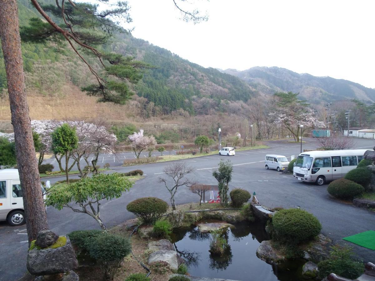 阿寺温泉 フォレスパ木曽あてら荘 Hotel Okuwa Luaran gambar