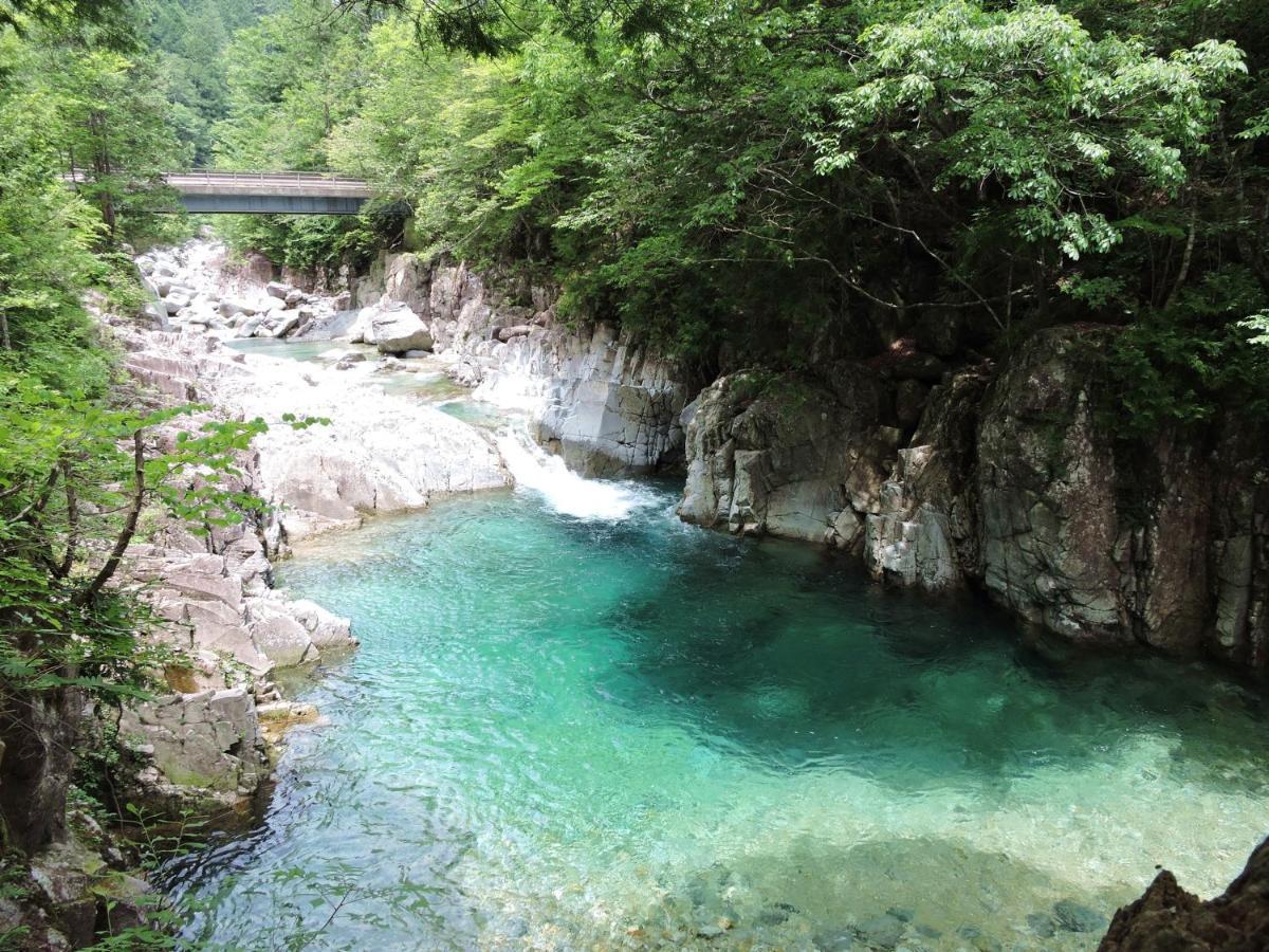 阿寺温泉 フォレスパ木曽あてら荘 Hotel Okuwa Luaran gambar