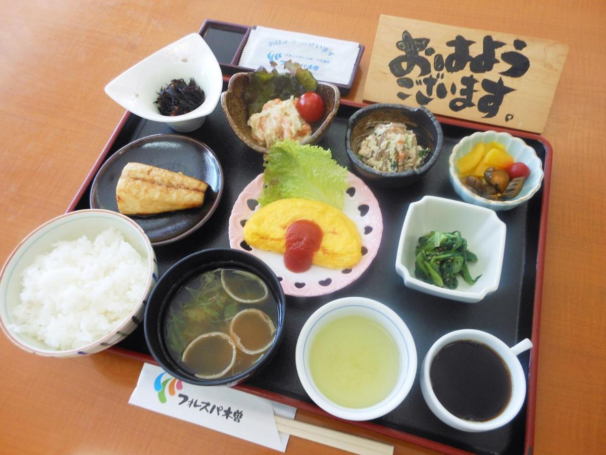 阿寺温泉 フォレスパ木曽あてら荘 Hotel Okuwa Luaran gambar