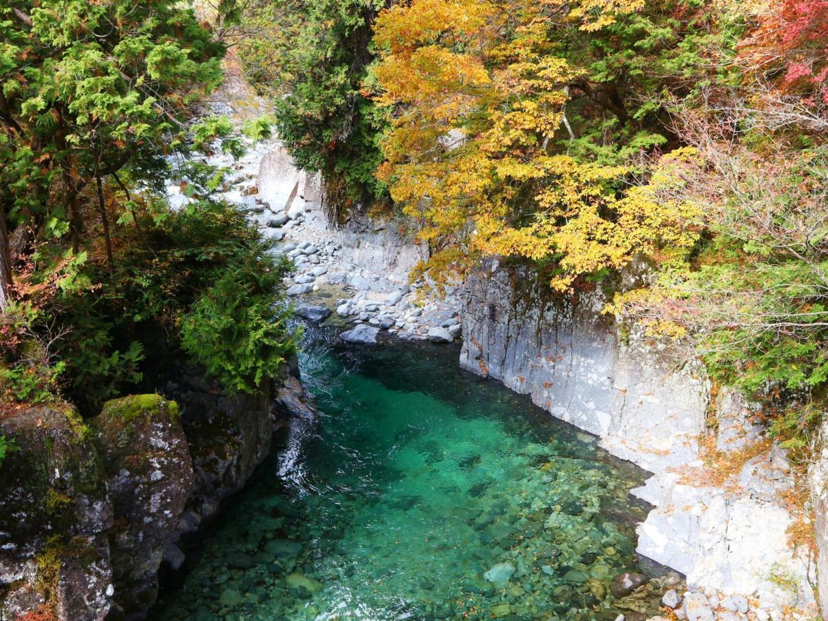 阿寺温泉 フォレスパ木曽あてら荘 Hotel Okuwa Luaran gambar