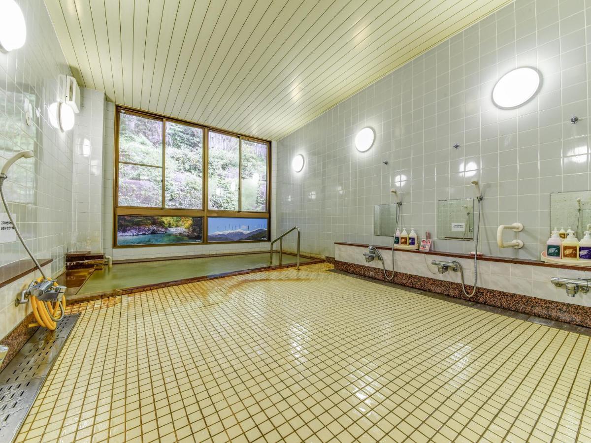 阿寺温泉 フォレスパ木曽あてら荘 Hotel Okuwa Luaran gambar