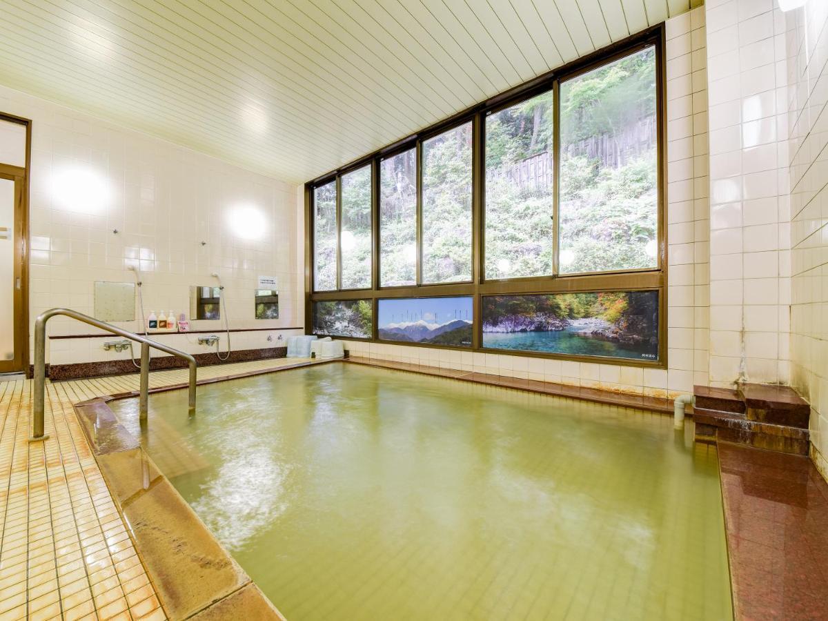 阿寺温泉 フォレスパ木曽あてら荘 Hotel Okuwa Luaran gambar