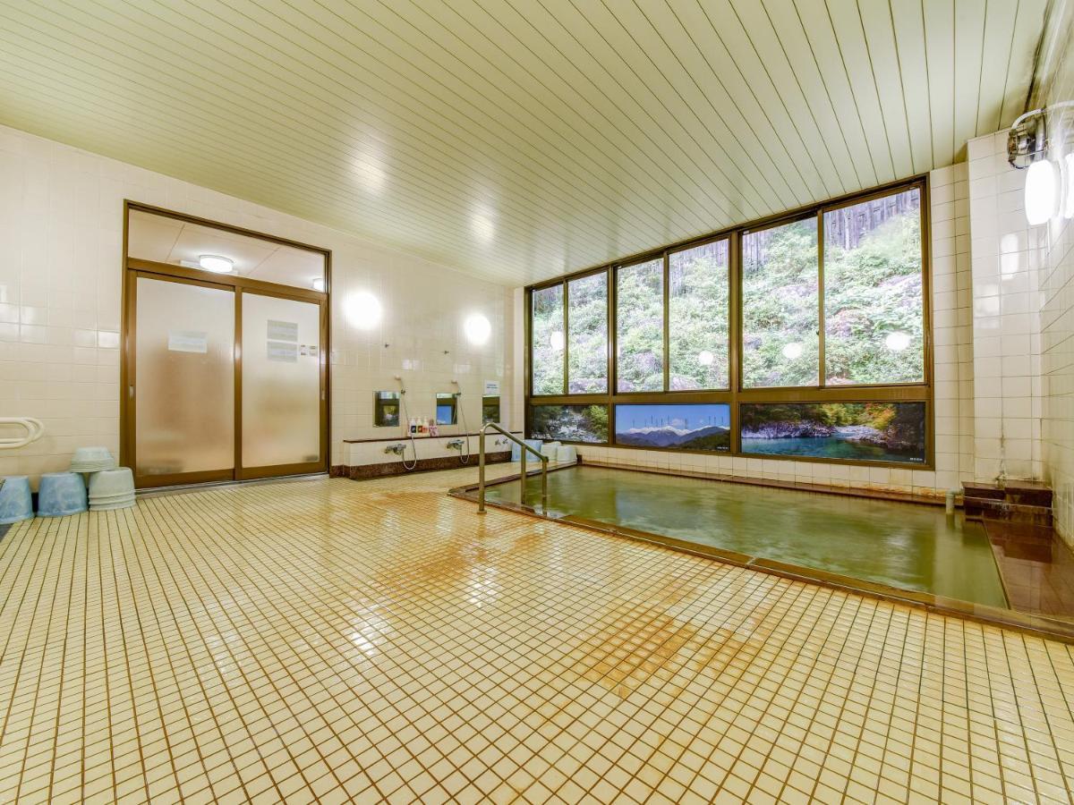 阿寺温泉 フォレスパ木曽あてら荘 Hotel Okuwa Luaran gambar